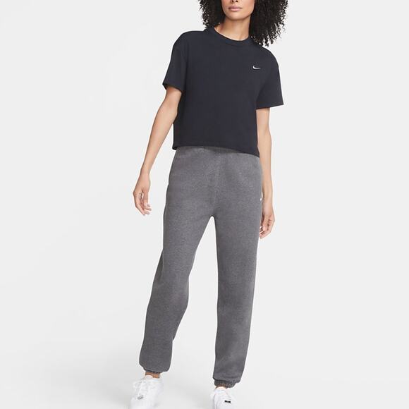 Nike Lab Women's Washed Pants Grey XL Charcoal Heather/White - Picture 2 of 9